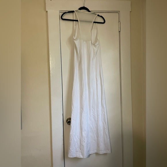 Tommy Bahama White Sheer Shoulder Tank Maxi Dress Size Small - Picture 5 of 6